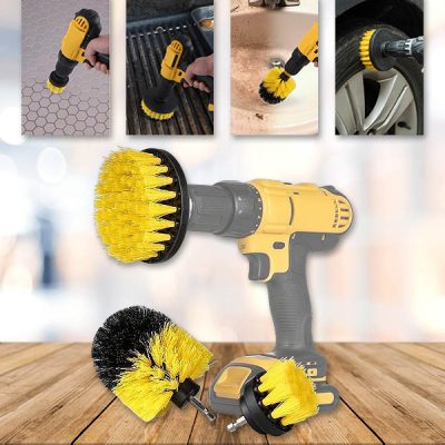 Súprava čistiacich kefiek na vŕtačku (3 kusy) | DRILLBRUSH